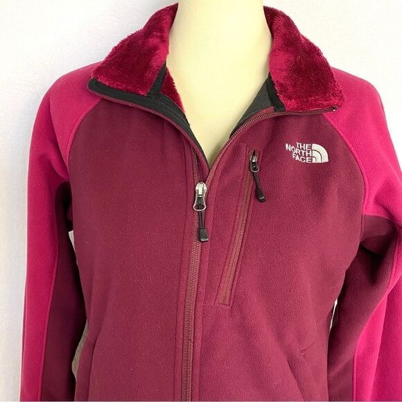 THE NORTH FACE HEAVY FLEECE 2 TONE JACKET WINDWALL - Picture 2 of 9